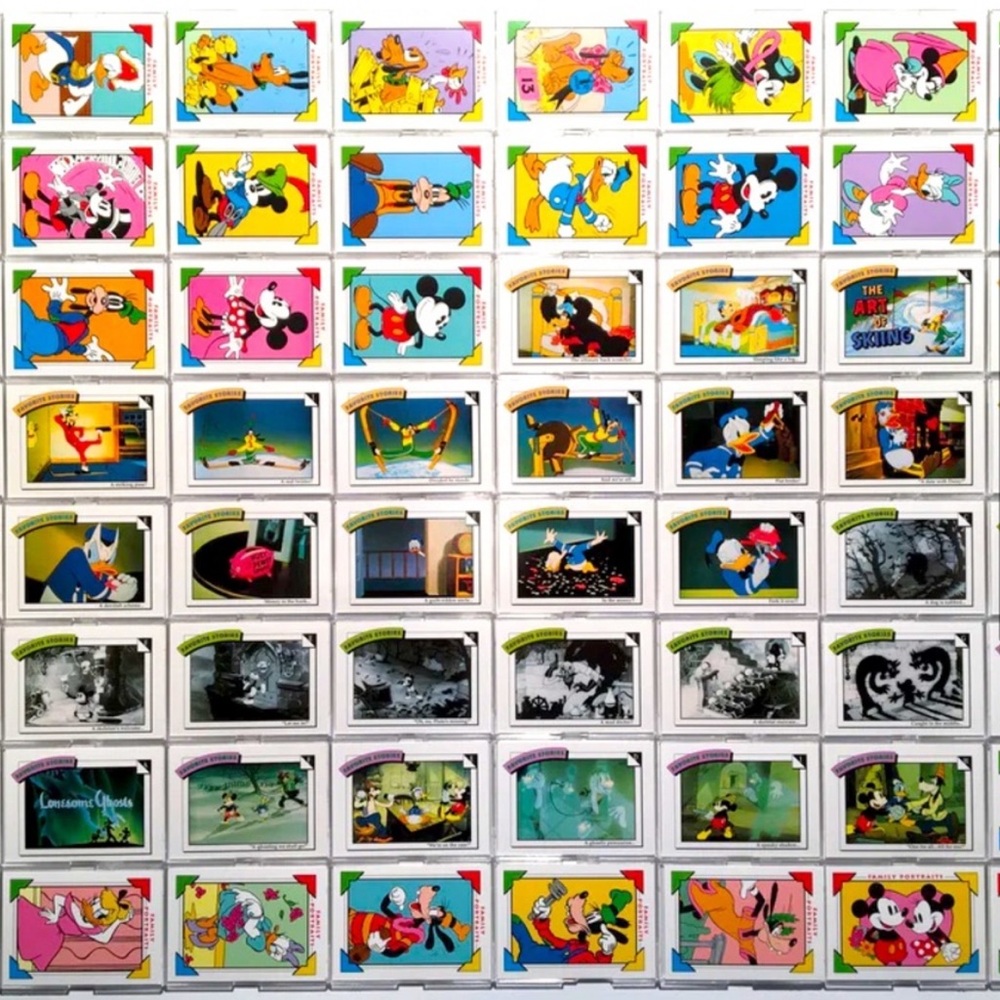 Vintage 1991 DISNEY / IMPEL CARDS ~ COMPLETE MINT SET - 209 Total